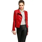 Женская короткая приталенная куртка из натуральной овечьей кожи, 100%