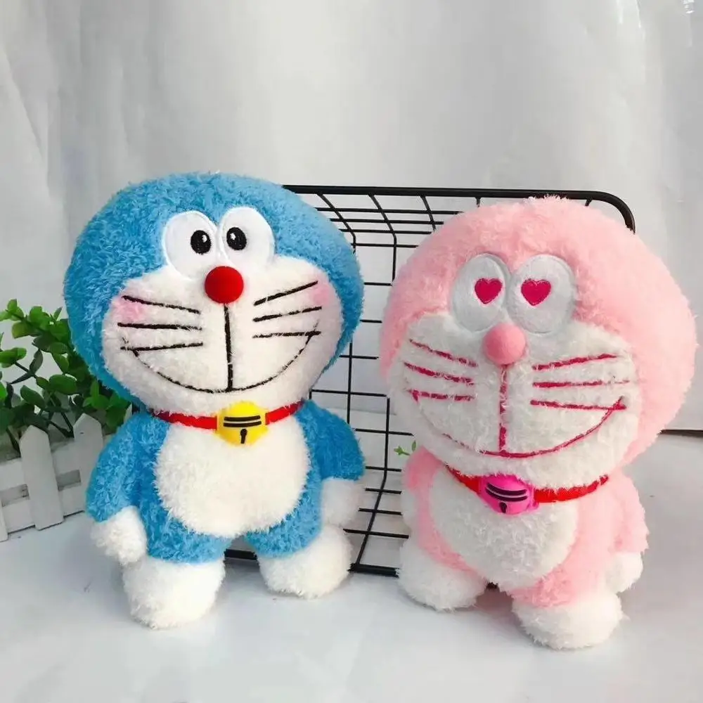 Плюшевые Игрушки Doraemon в стиле аниме 20 см милая кукла-Кот мягкие набивные животные