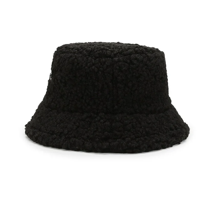 

1pc Fashion Women Warm Bucket Hats Lady Autumn Winter Outdoor Waterproof Fisherman Caps Hat For Men Women