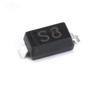 20pcs bat43w sod 123 smd schottky diodes s8 30v 200ma for electronic communication equipment