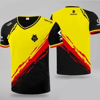 summer new mens team uniforms e sports uniforms team competition lol fan t shirt quick drying sports short sleeved large size