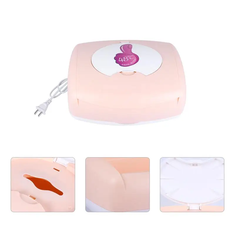 

1Pc Wet Wipe Warmer Durable Portable Wet Wipe Heating Box Wet Tissue Heating Case