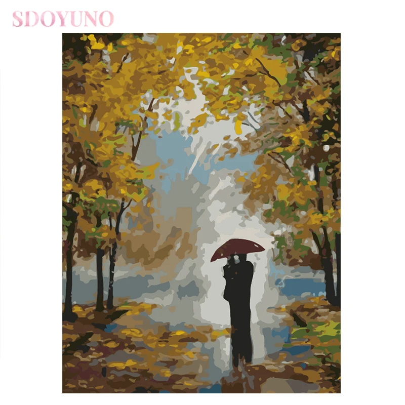 Набор для рисования по номерам на холсте кленовый лист | Дом и сад