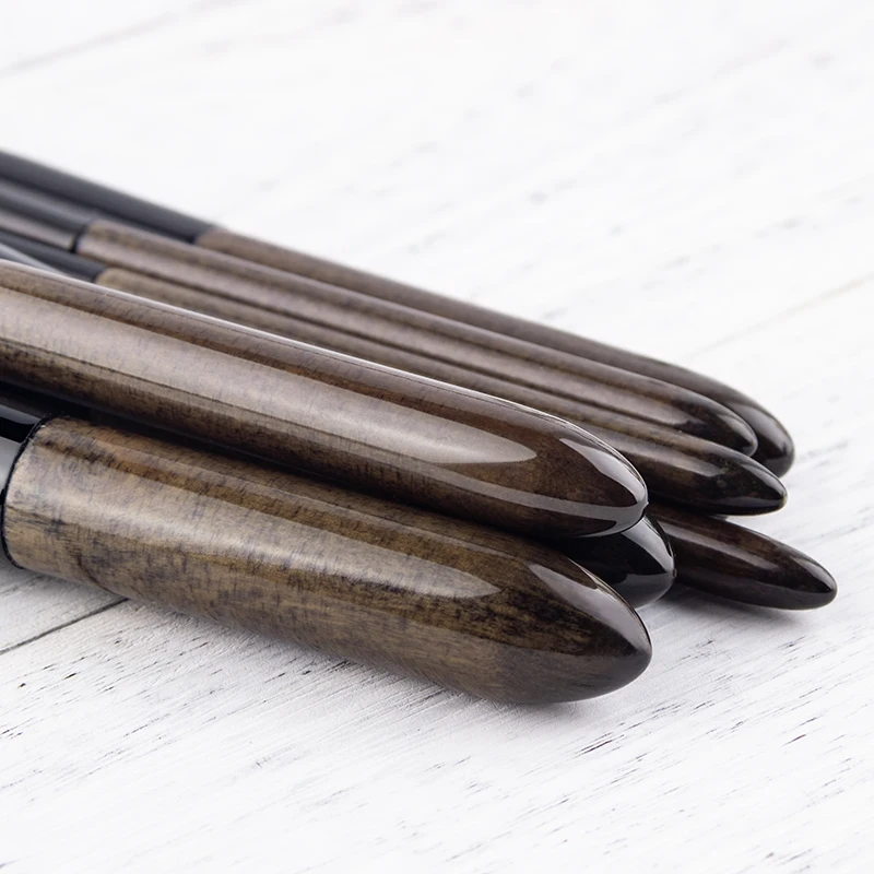 Набор кистей для макияжа 8 шт. основа бровей Тени век подводка глаз Портативная