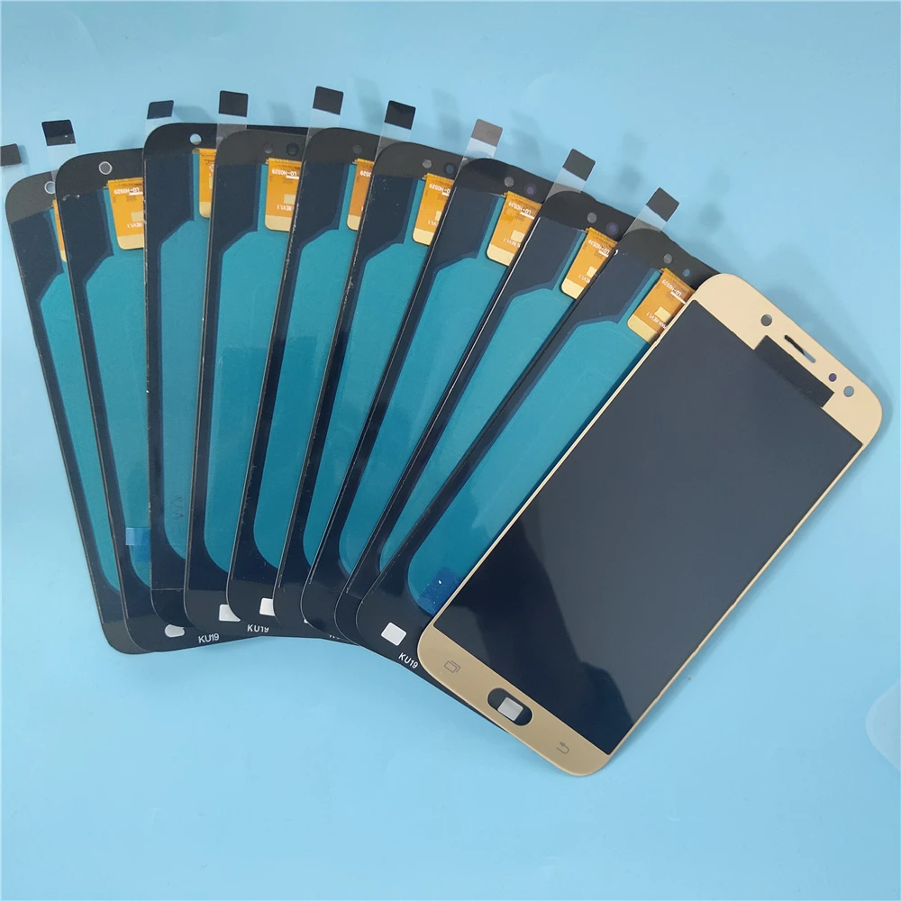 10 шт./лот OLED ЖК-экран для Samsung Galaxy J7 Pro 2017 J730 J730F J730FM ЖК-дисплей сенсорный экран
