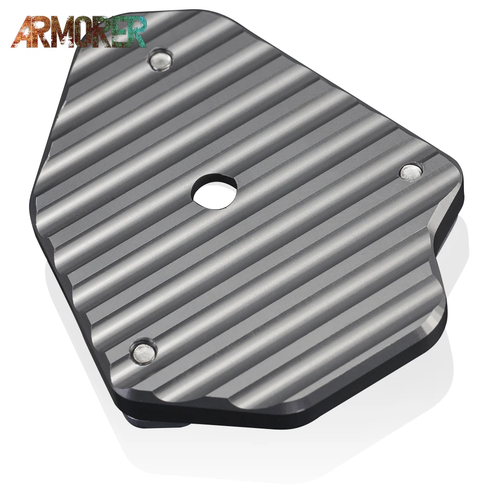

Motorcycle Accessorie For Ducati 1198 Kickstand Enlarge Plate Motorcycle Foot Side Stand Enlarger Extension Support Pad