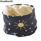 Новый осенне-зимний детский хлопковый плюшевый шарф мультяшный теплый шарф для мальчиков и девочек детский волшебный шейный платок с круглым кольцом детский шейный воротник