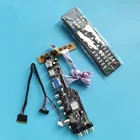 Комплект для LP140WH8-TLA1LP140WH8-TLC1 светодиодный USB VGA ТВ доска Цифровой HDMI-совместимые пульты дистанционного управления 1366X768 контроллер DVB-T DVB-T2 14