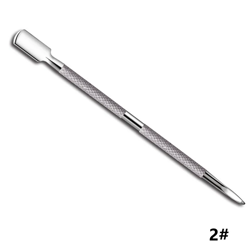 

1Pcs Stainless Steel Double Head Cuticle Pushers Tools For Nails Art Non-Slip Nail Cuticle Remover Accessories Manicure Tool