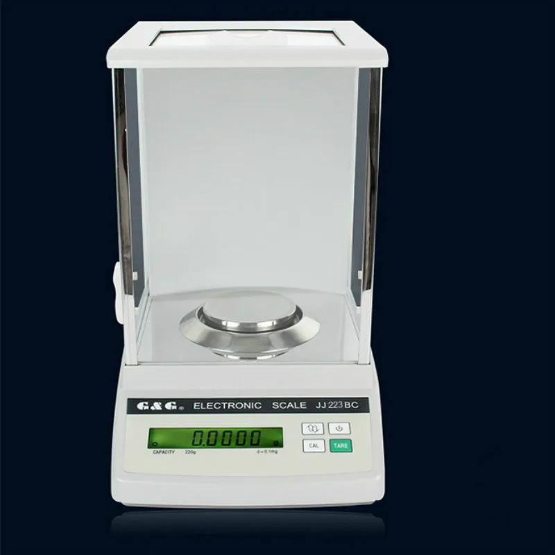 Аналитический электронный вес со средней точностью для лаборатории диапазоном 0~1520г d=0.001г / 1мг 1/1000 включений.