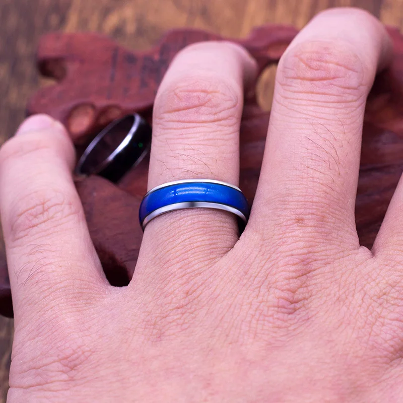 Классический Температура изменения Цвет настроение эмоциональные кольцо