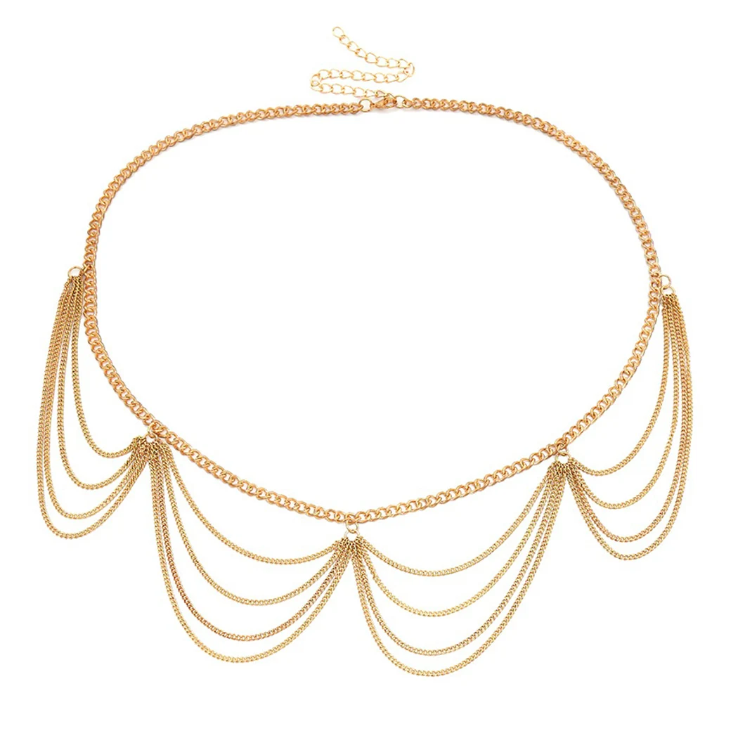 

1 шт., женское бикини с цепочкой на талию