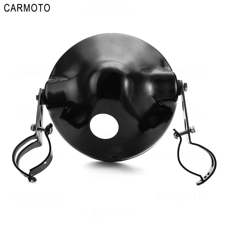 1pcs 7 Inch DOT SAE E9 Motorcycle Headlamp with angle eye Led Headlight 7inch housing bucket trim ring for Touring Electra Glide