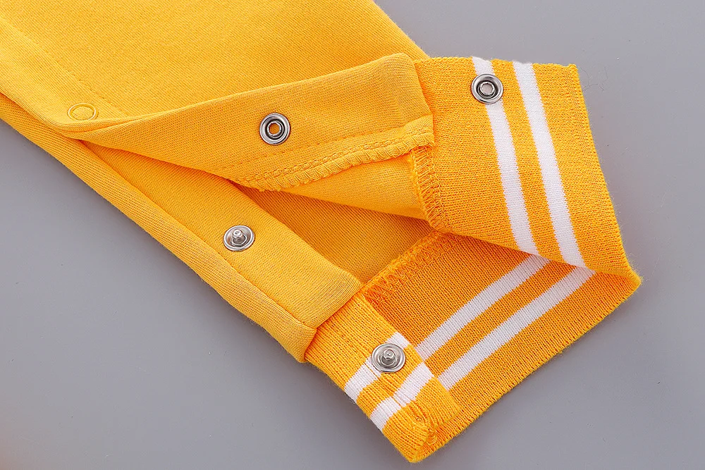 Хит сезона весна осень Детский Повседневный комбинезон с длинными рукавами и