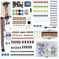 diy electronics basic starter kit breadboardjumper wiresresistorsbuzzer for arduino uno r3 mega256