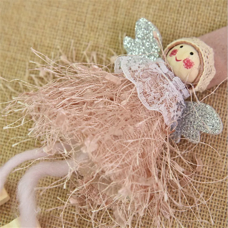 Рождественская Кукла Ангел девушка украшения для кукол рождественские дома Natal