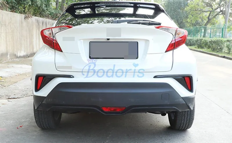 Для Toyota C-HR CHR C HR углеродное волокно противотуманная фара ручка боковое крыло заднего вида крышка автомобиля Стайлинг Аксессуары