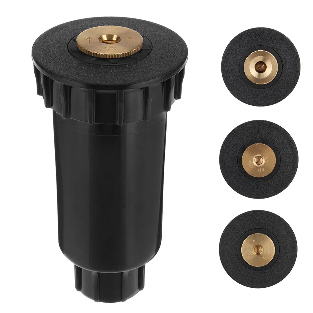 

Hot 90/180/360 Degree Pop Up Spray Head Adjustable Sprinklers Nozzle for Watering Lawn Garden Irrigation DO2