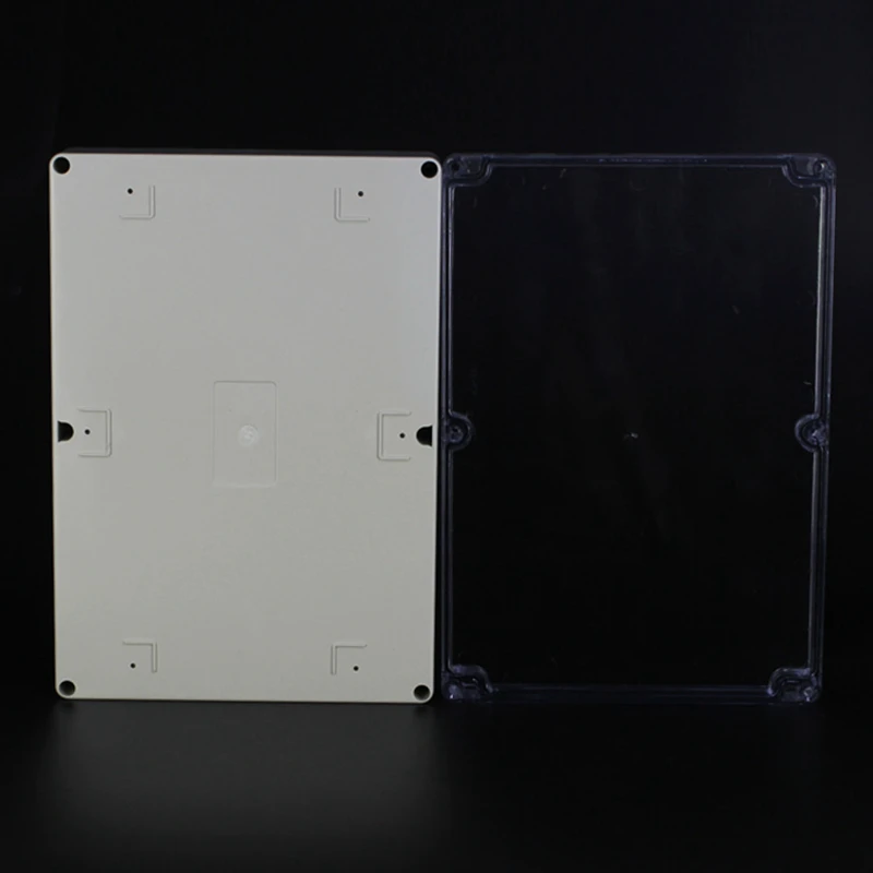 263x182x60 мм ABS IP65 водонепроницаемый пластиковый зеркальный прозрачный корпус чехол