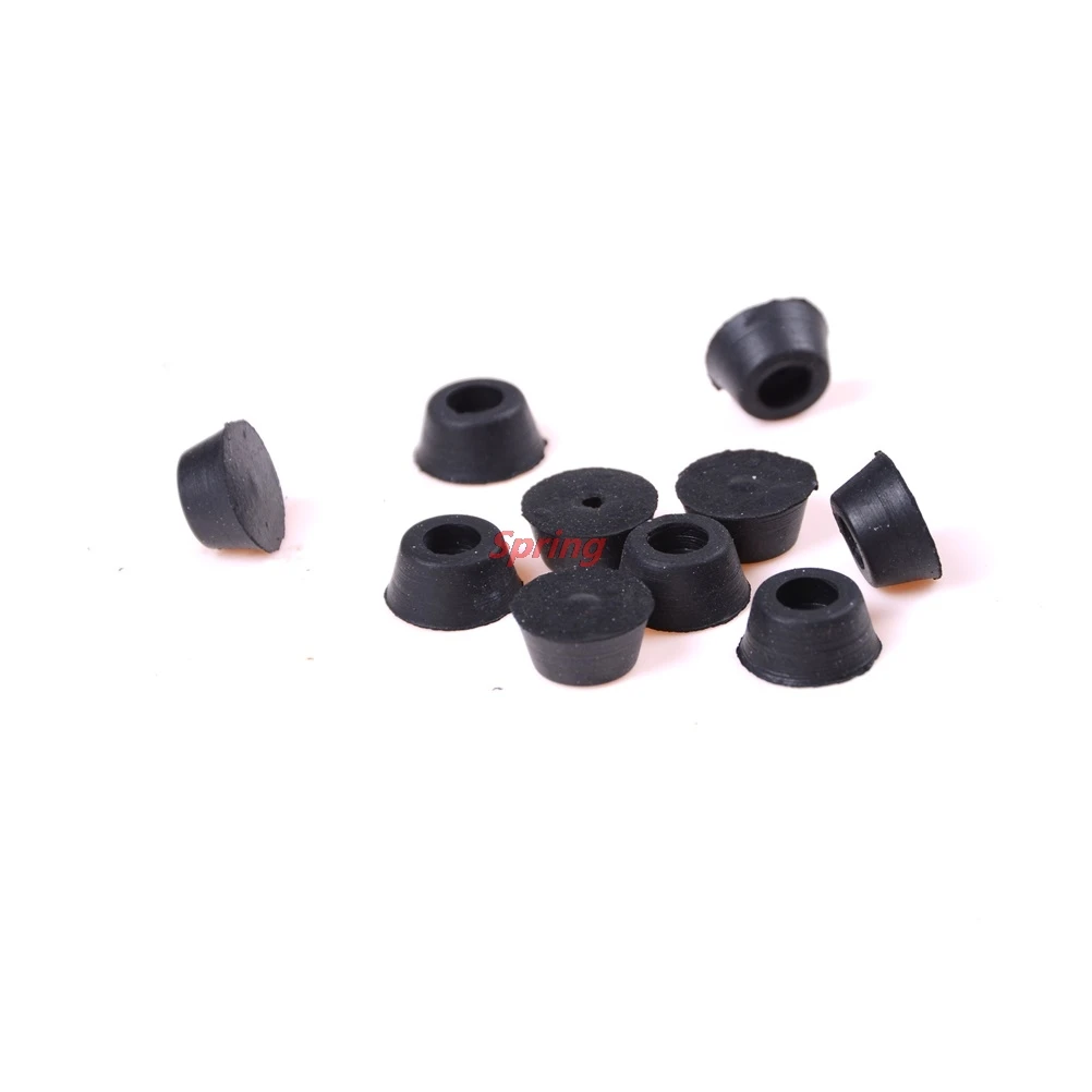 

Hot 10pcs/lot Circular Black Durable Rubber Instrument Case Non-slip Cabinet Instrument Box Case Foot Bumpers Feet