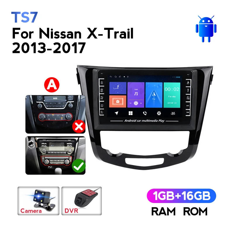 Автомобильный мультимедийный плеер MEKEDE IPS Android 8 1 2Din радио для Nissan X Trail Qashqai j11 j10 2014