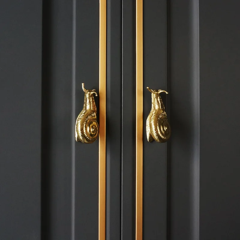 American Solid Brass Drawer Cabinet Door Handle Pure Copper Creative Wardrobe Tea Caddy Jewelry Box Knobs Pulls Decor Hardware |