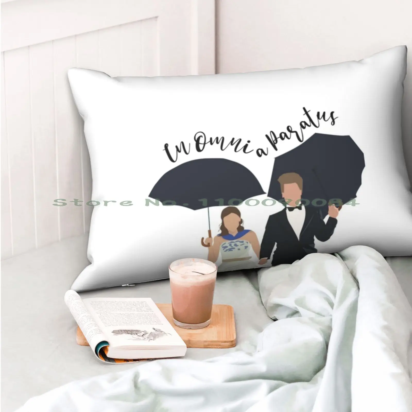 В Omnia Paratus Подушка Чехол 20x30 50*75 диван спальня в Rory Gilmore Logan huntzberg If Jump I