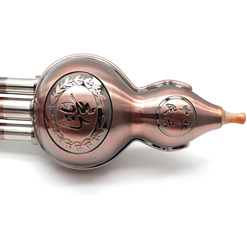 Hulusi черная бамбуковая Тыква кукурбит бронзовая флейта этнический музыкальный