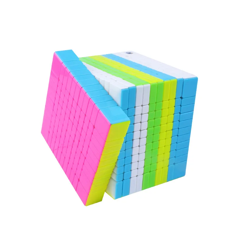 YUXIN Huanglong профессиональный 11*11*11 Stickerless волшебный куб скоростная головоломка 11x11
