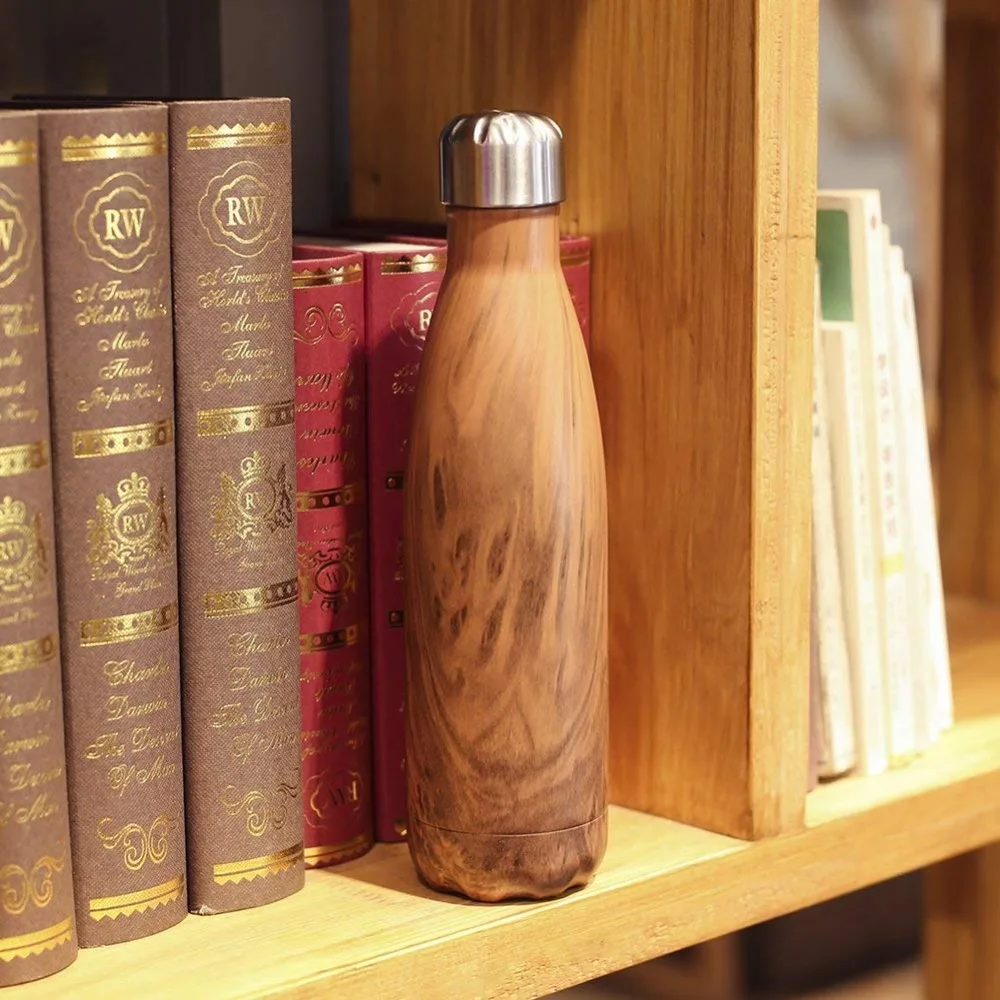 Вакуумная Изолированная бутылка для воды из нержавеющей стали 17 унций