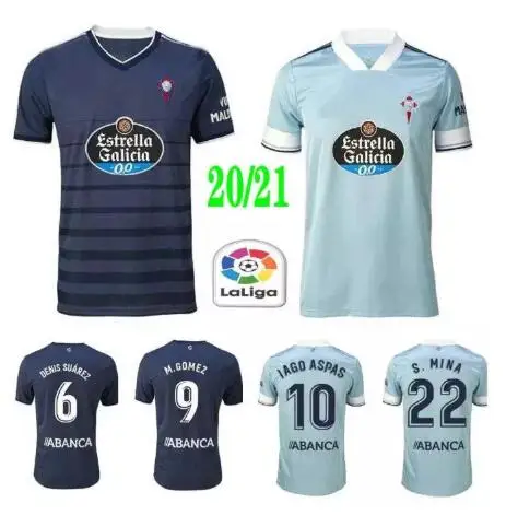 

20 21 Top Vigo Celtic Soccer IAGO quotation marks 2020 2021 Celtic de Vigo RAFINHA Football Shirt S. MINE Adult kids Football Shi