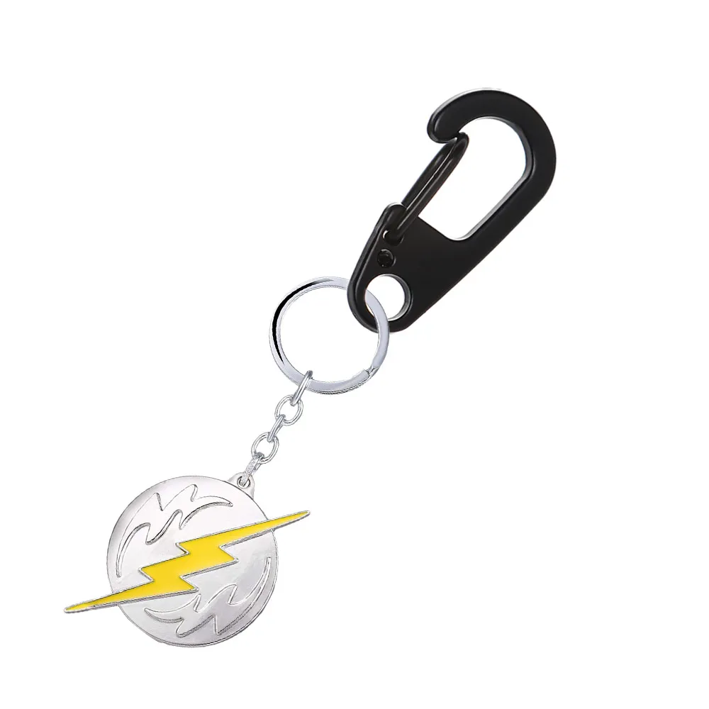 2pcs Mini D Shape Carabiner Camping Hiking Hook Hanging Buckle D-Ring Keychain Parachute Cord Flashlight Spring Clips EDC Tools | Спорт и