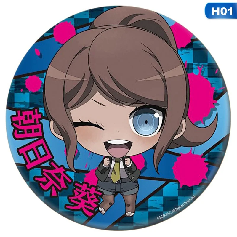 

Cute Anime Danganronpa:Trigger Happy Monokuma Brooch