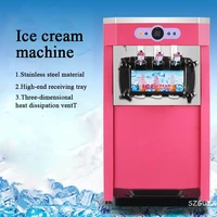 commercial soft ice cream makers machine electric ice cream vending machine stainless steel sundae ice cream machine