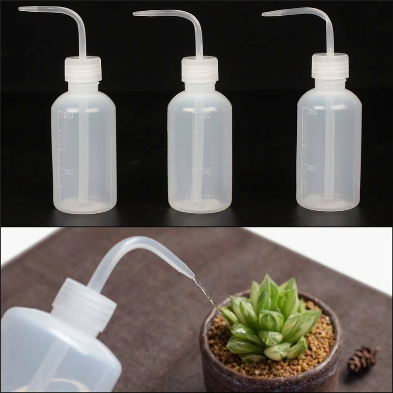 

150-500ML Squeeze Bottle Succulent Potted plant Watering pot Portable Plastic Sauce Liquid Dispenser Non-Spray Watering Tools