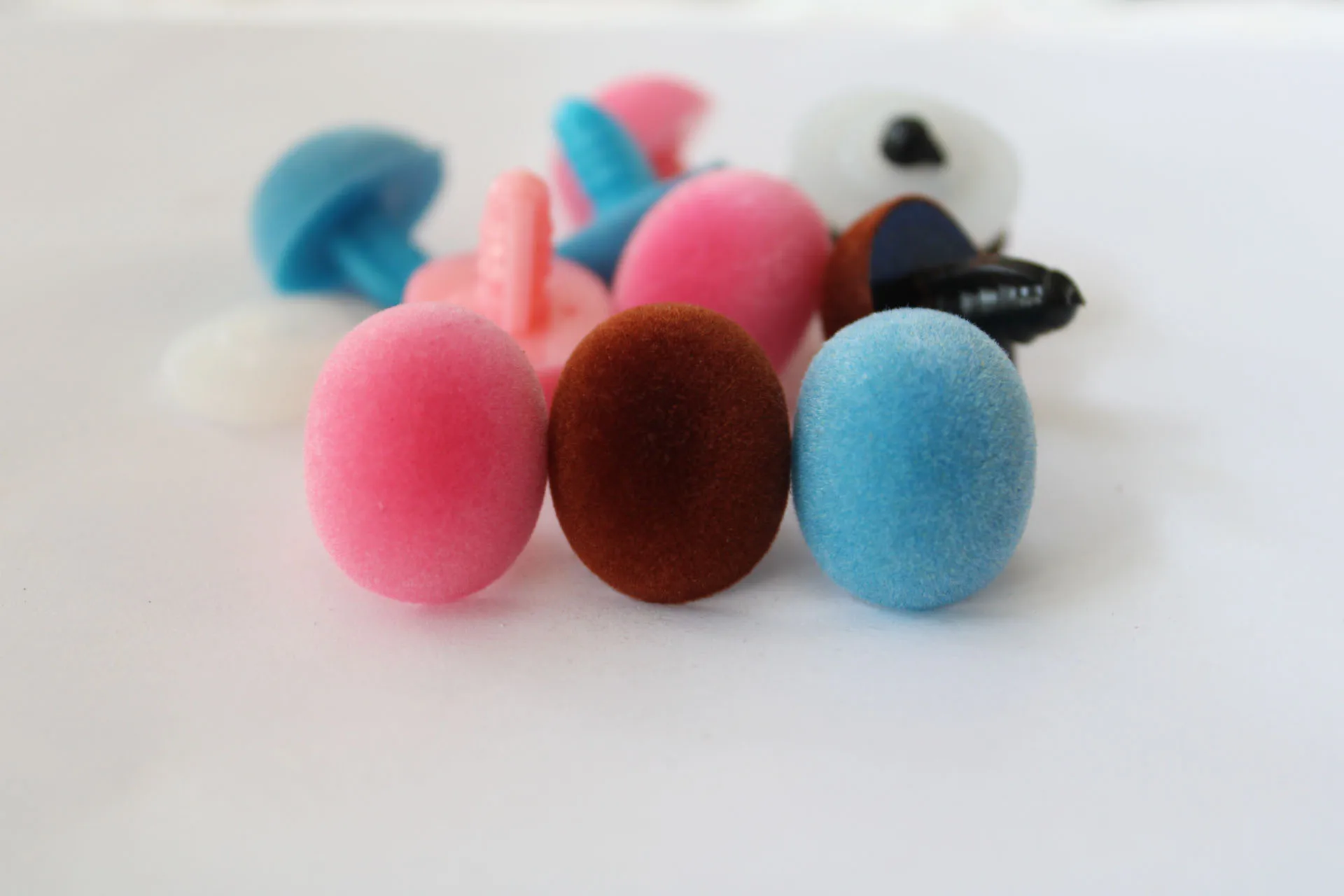 10 шт. новинка 19x24 мм овальная форма розовый/коричневый/Искусственная игрушка в