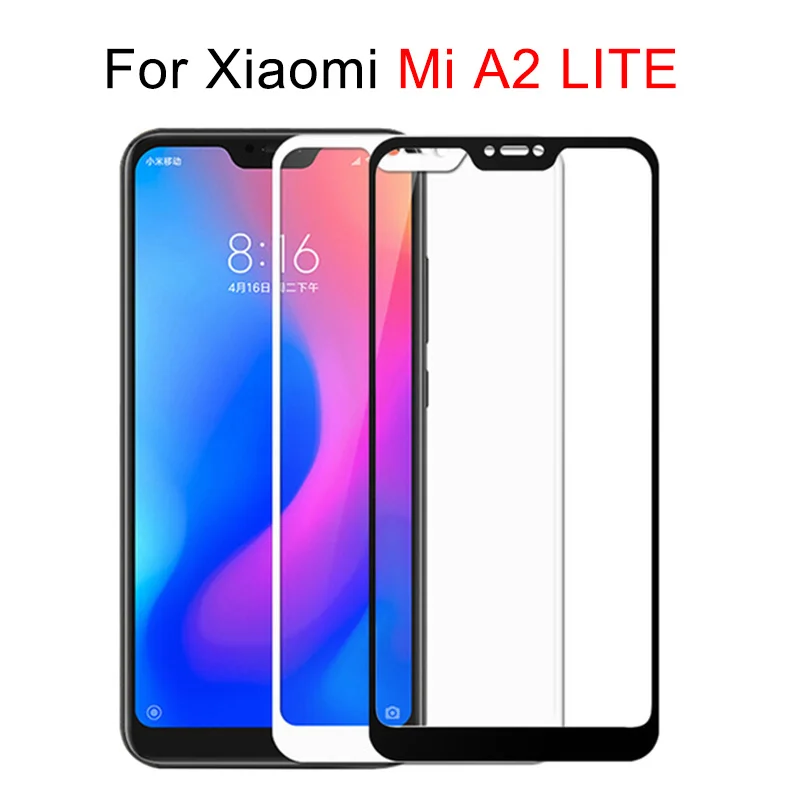 

Закаленное стекло для Xiaomi Mi A2 Lite стекло Xiaomi Xiomi Xiami Mi 2A mia2 a2lite защитное стекло Защита для экрана Защитная пленка 9h