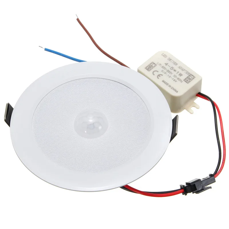 Светодиодная лампа с датчиком движения 5 Вт 5730 SMD 10 дюймов AC85 265V|light ceiling light|lighting wall