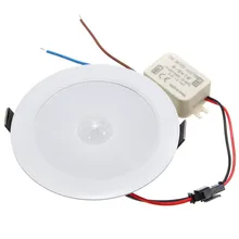 Светодиодная лампа с датчиком движения 5 Вт 5730 SMD 10 дюймов AC85