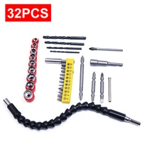 112032pcs electric drill flexible connecting screwdriver head set flexible connecting soft shaft socket wrench accessories