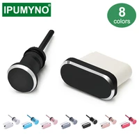 5set phone dust plug anti usb type c 3 5mm jack earphone accesorios gadgets for huawei mate 40 30 20 p40 p30 p20 pro p10 samsung