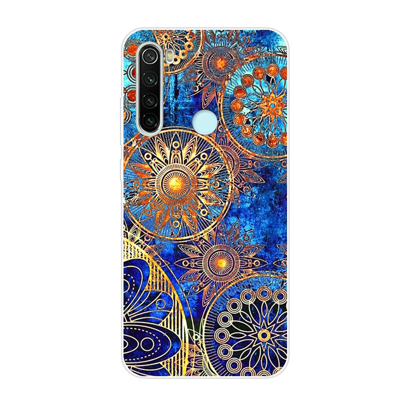 Прозрачный Чехол из ТПУ для Xiaomi Redmi Note 8, мягкий силиконовый чехол для Xiaomi Redmi Note 8 Pro, чехол для Redmi Note8 8Pro, чехол для телефона с рисунком - Цвет: Прозрачный