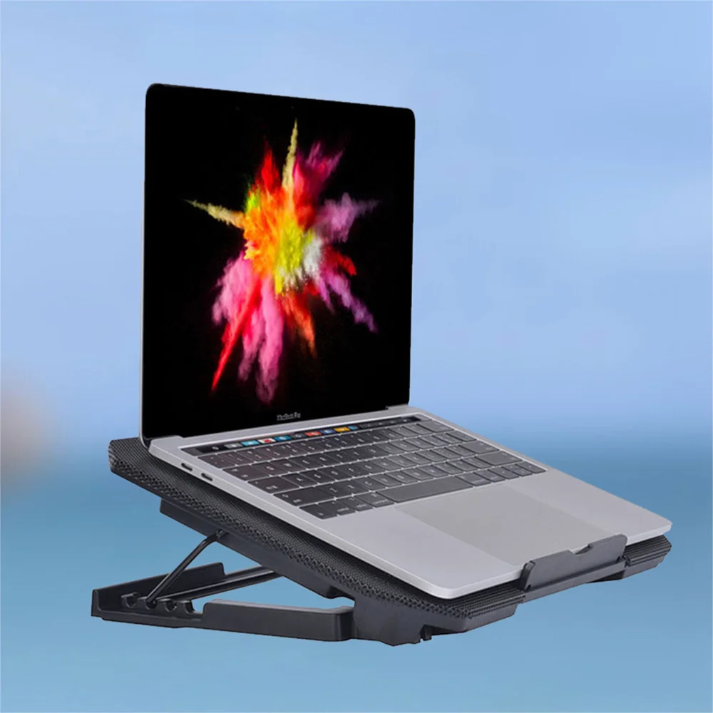 Кулер для ноутбука 14 15 6 дюймов охлаждающий коврик USB кулер 2 вентилятора
