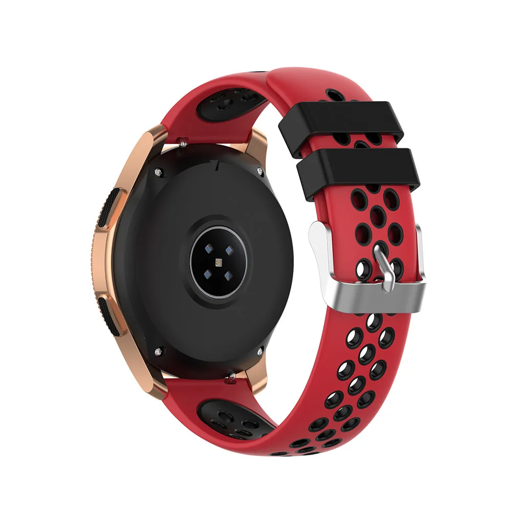 20 мм силиконовый браслет для Garmin Vivoactive 3/HR для Ticwatch 2/E/C2 для samsung gear R600/Galaxy Watch R815 Смарт-часы