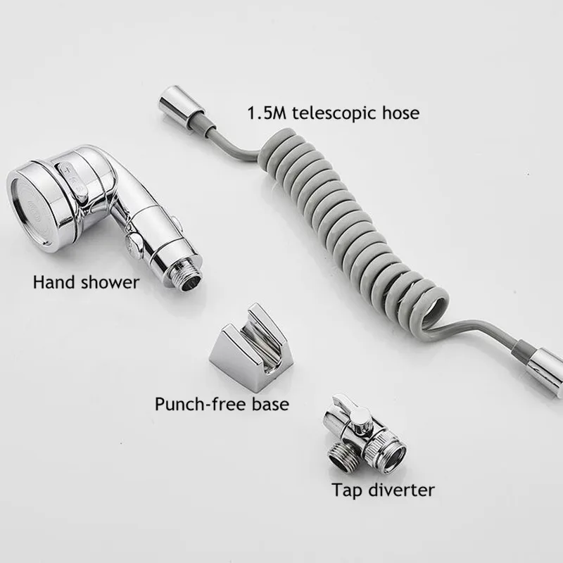 Смеситель для ванной комнаты с внешней душевой головкой унитаз умывальник