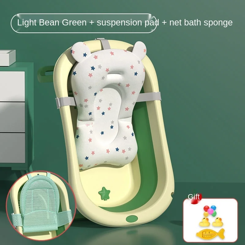 

Baby Bathtub Baby Folding Tub Newborn Child Sitting Lying Household Large Size Bath Barrel Children's Product High Quality
