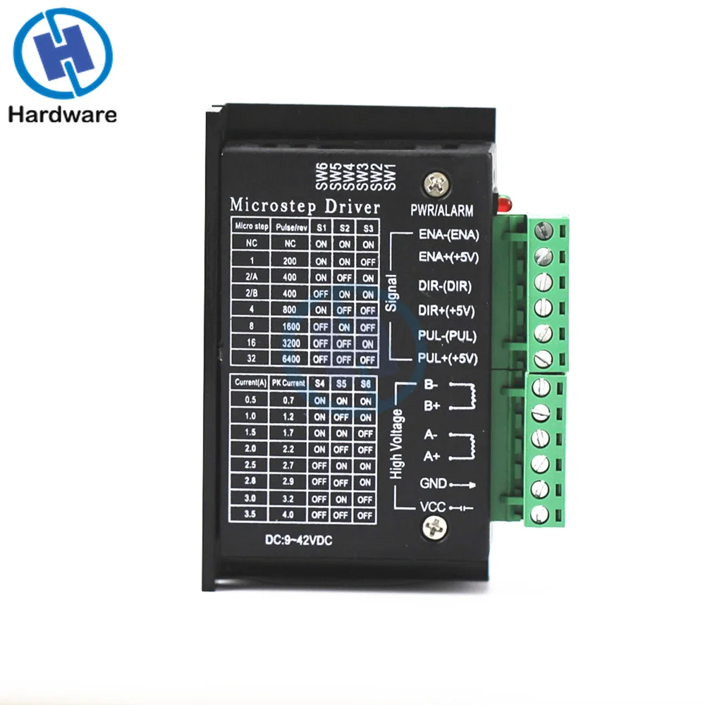 Драйвер шагового двигателя TB6600 42/57/86 32 разделения 4A 40VDC с ЧПУ 5 шт.|Драйвер
