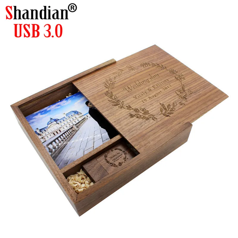 USB-флеш-накопитель SHANDIAN 3 0 в виде кленового фотоальбома 4/16/64 ГБ 170*35 м | Компьютеры и