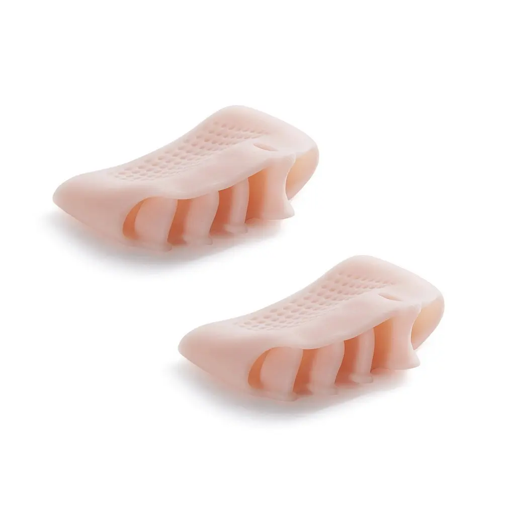 

Five Hole Hallux Valgus Appliance Silica Gel Manicure Toe Tap Silicone Leg Sleeve Durable Silicone Leg Sleeve