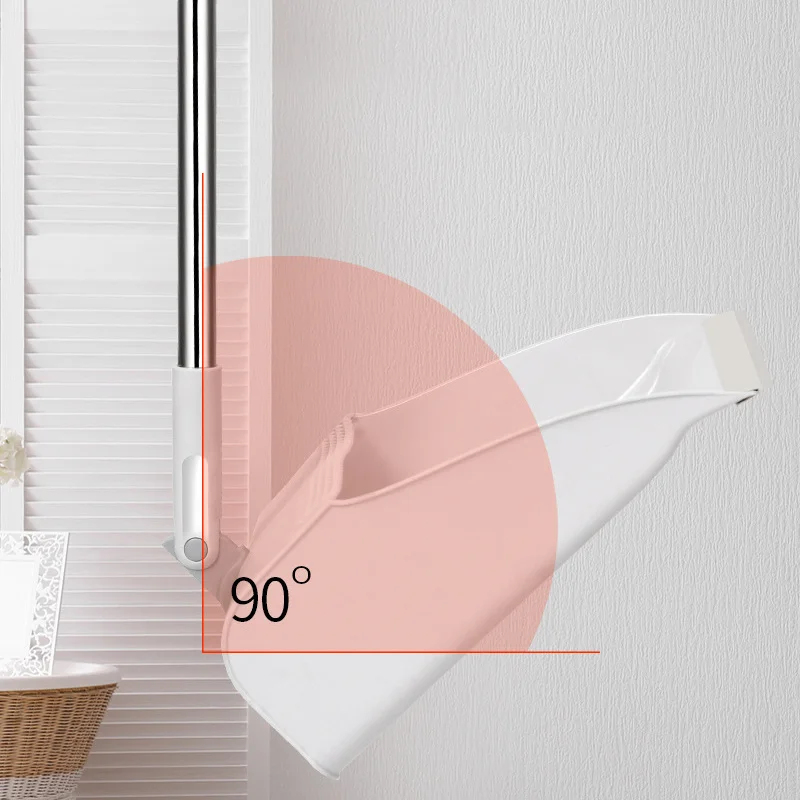 Волшебный складной стоячий совок для метлы набор ветрозащитный Вращающийся